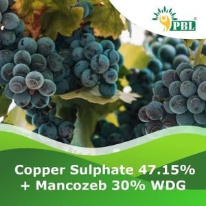 Copper Sulphate 47.15% + Mancozeb 30% WDG